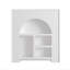 Beige Manufactured Wood Freestanding Fireplace-446615801