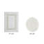 Ensemble de tapis pour salle de bain 2 pièces 100% coton 2370 g / m² Broshouse, tapis de salle de bain touffeté ultra moelleux, super absorbant certifié OEKO-TEX®, réversible, lavable à la machine, confort semblable au spa, blanc / ivoire-1887663223-1961748651