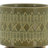 Stoneware & Ceramic Planters with Bamboo Stand, Decorative Indoor Plant Pots, Durable Modern Plant Holders-1147170431-1147170425