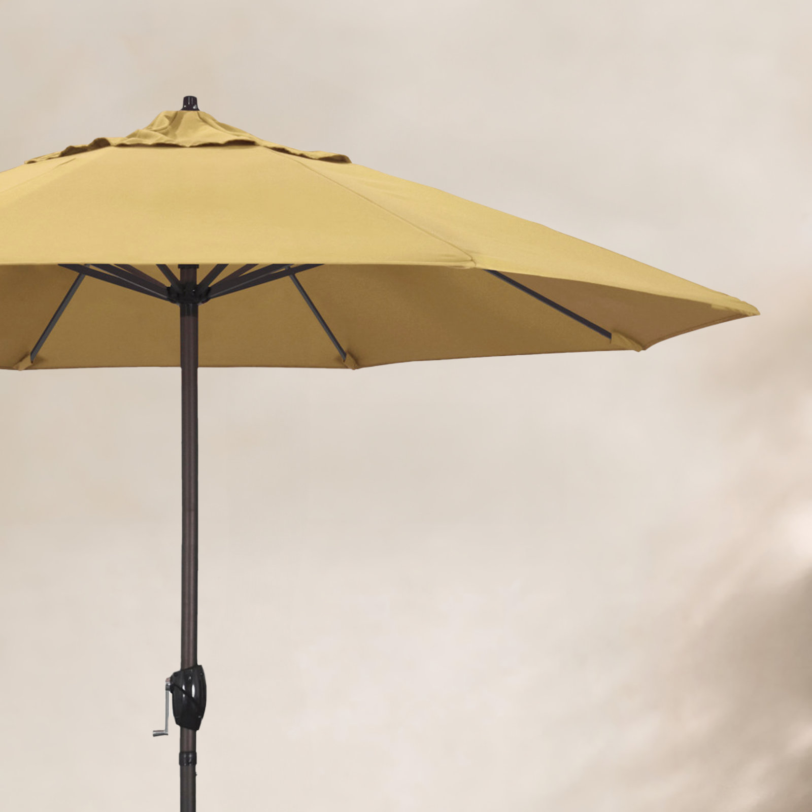 9' Market Sunbrella Umbrella, Canvas Wheat Sunbrella® Canvas