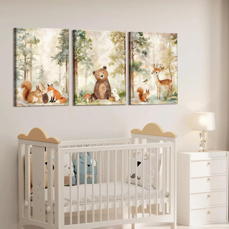 3 Piece Wrapped Canvas Print