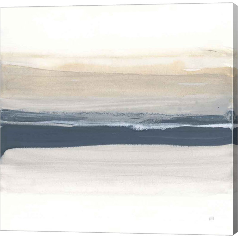 «Tonal Blue Gray I» par Chris Paschke, peinture sur toile tendue