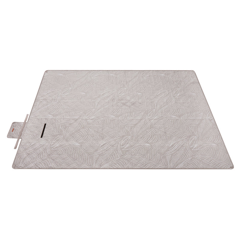 200x200cm Polyester Picnic Blanket, Ivory