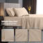 Ensemble de draps Utopia Bedding Queen Size à poches extra profondes – Convient aux matelas jusqu'à 53 cm d'épaisseur – Frais, doux et respirant – Certifié Oeko-Tex – 4 pièces (bleu hollandais)-134067392-134067406