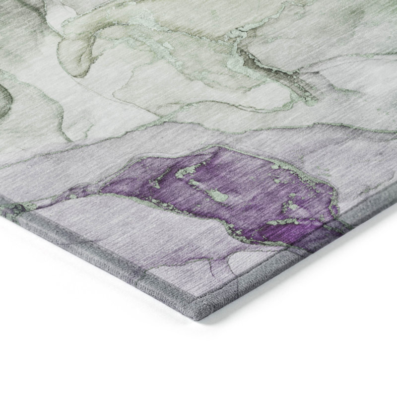 Tapis intérieur / extérieur Alfonzo avec envers antidérapant, Rectangulaire 3 pi x 5 pi