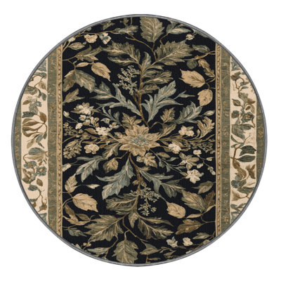Machine Washable Nature Brown Area Rug