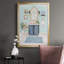 «Blue Bath II», peinture sur toile encadrée-534851863-534851862