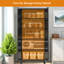 Armoire de cuisine 71 po avec 4 tablettes réglables Wyland-1259694445