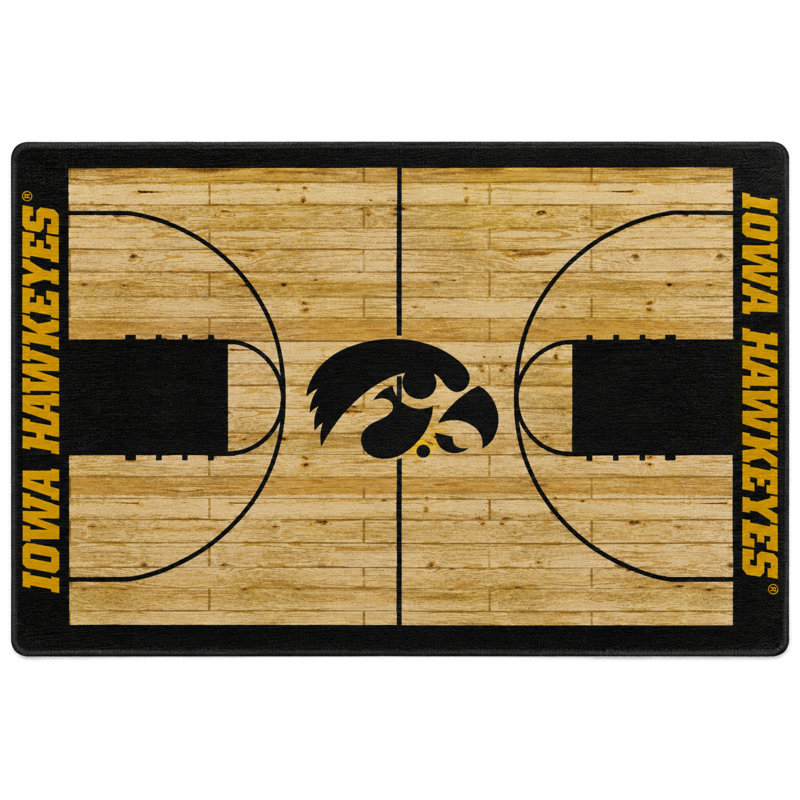 Tapis Université de l'Université de l'Iowa, Rectangle 5 pi 4 po x 7 pi 8 po