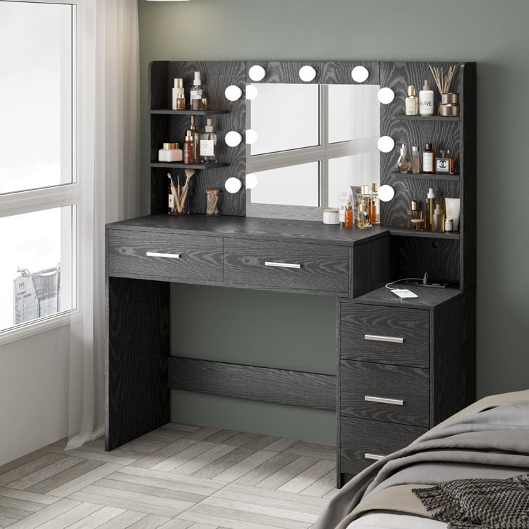 guest room closet – vanity in a closet