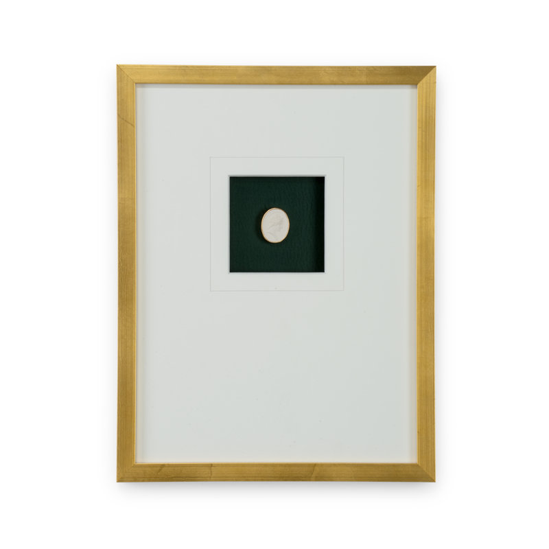 Intaglio In Gold II Print