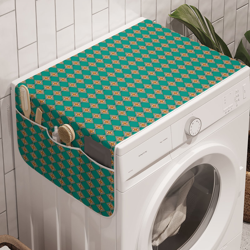 Ensemble de 2 machines à laver East Urban Home Aztec Boho 47 po x 18,5 po