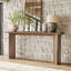 70.9-Inch Extra Long Solid Wood Console Table, Farmhouse Narrow Entryway Sofa Table Behind Couch