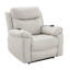 Fauteuil inclinable électrique en microfibre Chriki-667440940