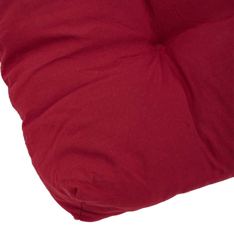 Adirondack Patio Seat/Back Cushion, Wine Red Polyester