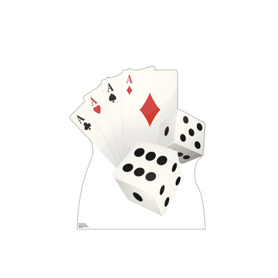 Vegas 45'' Cardboard Standup