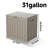 30-gallon Lockable Resin Deck Box,outdoor Storage Chest-127375018