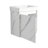 20" Wall-Mounted Bathroom Vanity With Ceramic Sink