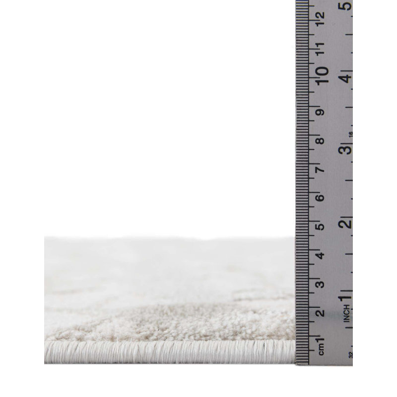 Abstract Indoor Rug, Square 7'10"