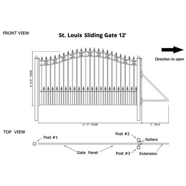 Dimensions du produit
