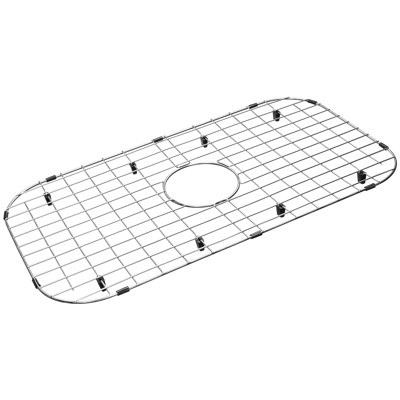 Grille d'évier en acier inoxydable 26,06 po x 14,06 po
