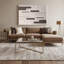 Minimalisme 10, art mural sur toile verte-1710187573