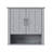 Multi-Functional Bathroom Wall Mounted Storage Cabinet With Adjustable Shelves For Laundry Room & Kitchen & Living Room-342357643