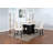 Square Faux Marble Top Dining Table-1909060899-1909060898