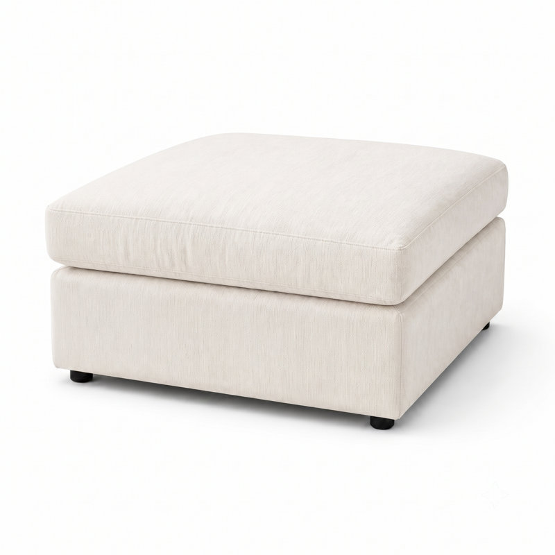Modern Storage Ottoman for Modular Sofa