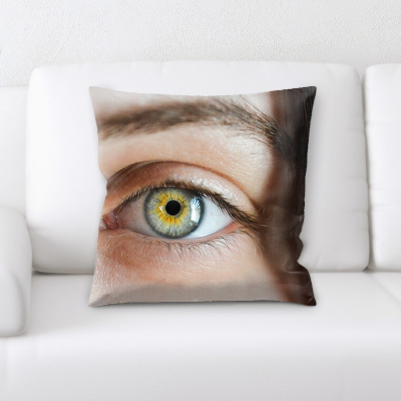 Coussin décoratif oculaire