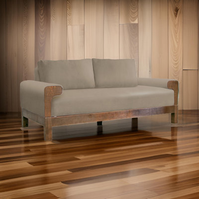 Caisy Sofa, Foam Cushions, Solid Wood