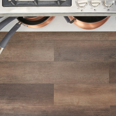 Lujo 28 MIL Wood Look 6" x 48" Rigid Click-Lock Luxury Vinyl Tile Flooring (27.39 Sq. Ft. / Case)