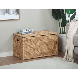 Low Wide Kubu Wicker Storage Basket