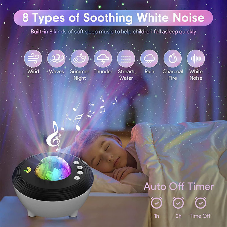 One Fire Galaxy Projector Starlight Projector Moon Projector, 48 Light  Modes+Rotating Star Projector Galaxy Lights for Bedroom, Bluetooth Music  Night