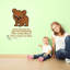 Décalcomanie murale en vinyle have respect Bear-1014971442