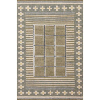 One-of-a-Kind 6'1" X 9'1" Flatweave Area Rug