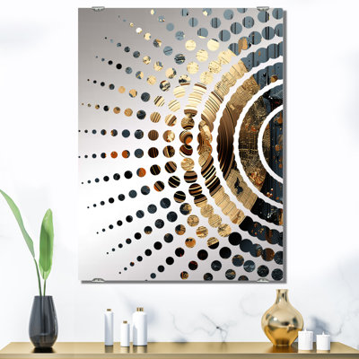 Nere - Décoration murale miroir pour disques vinyles MIR136806