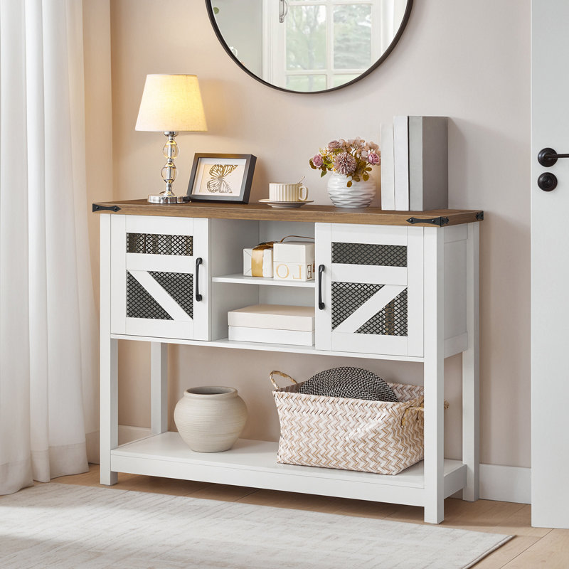 Console 43,3 "avec rangement Farmhouse