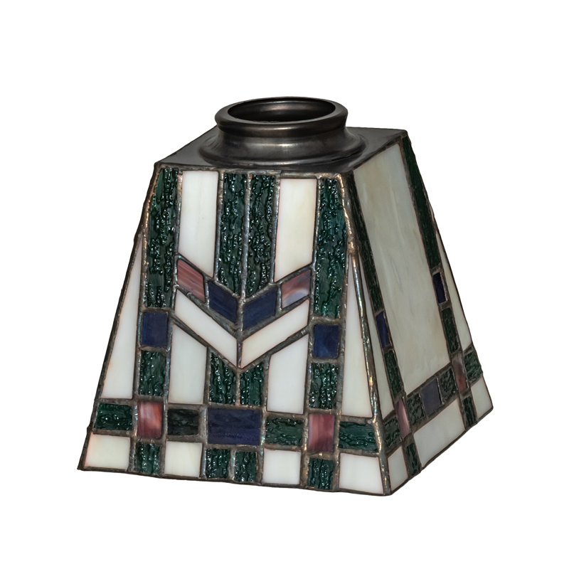 5" Square Wheat Shade