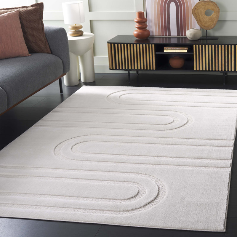 Tyshell Performance Geometric Shapes Rug, Rectangle 5'3" x 7'6"