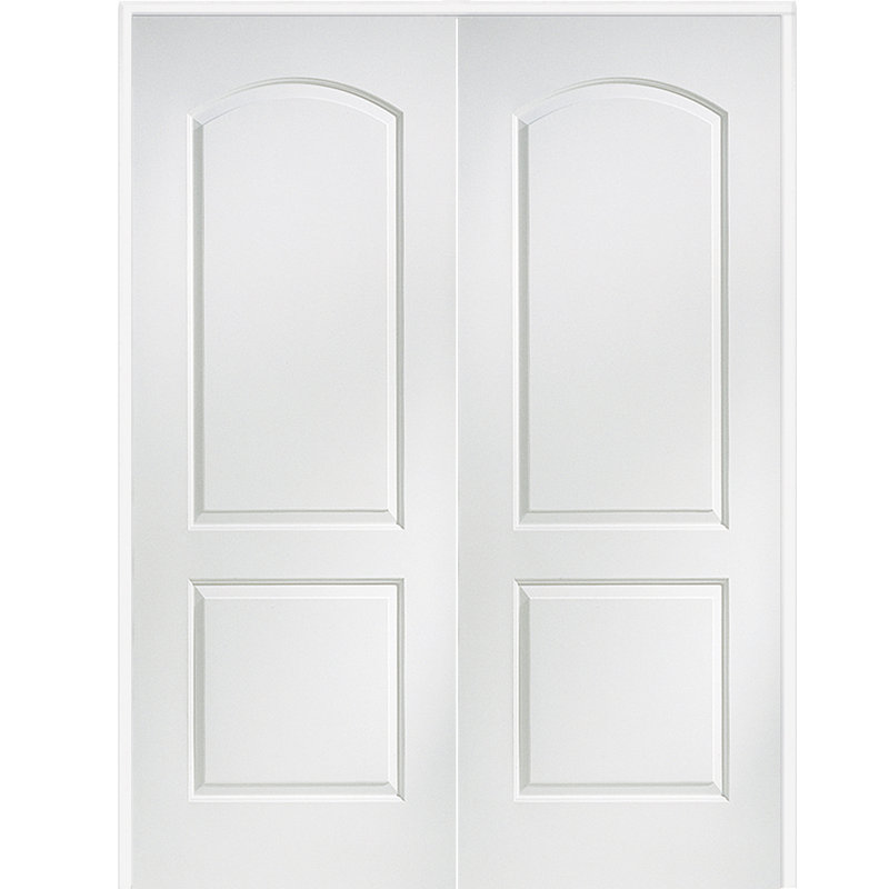 Porte standard en bois manufacturé lambrissé, 60 po x 80 po