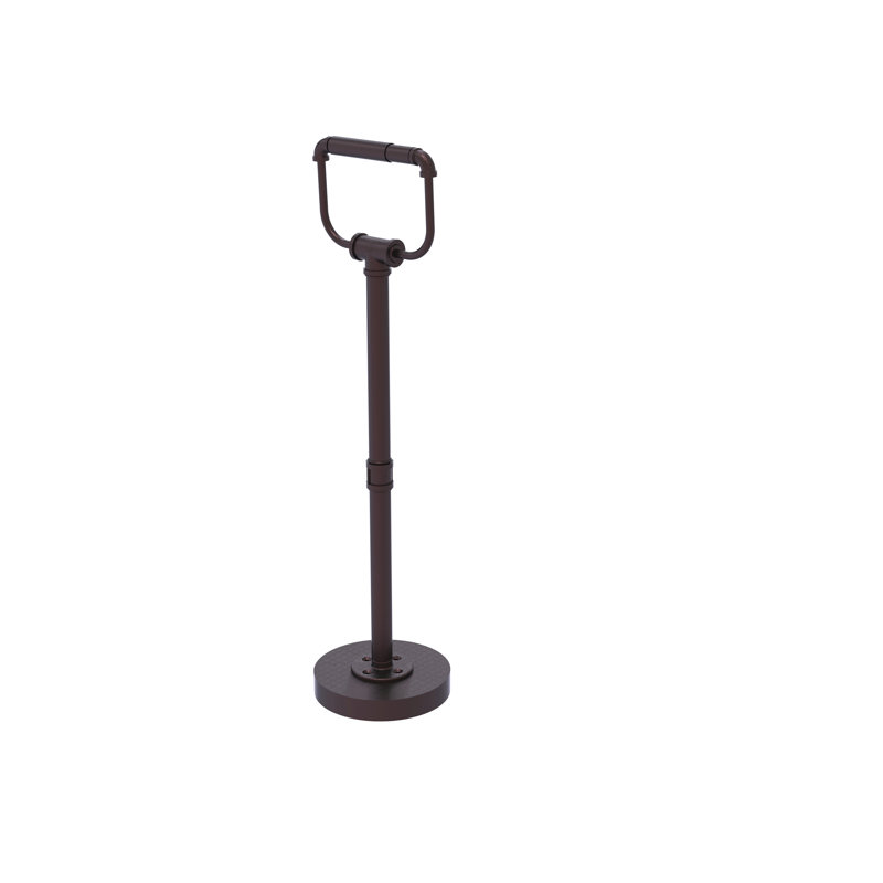 Porte-papier hygiénique sur pied Bayer, Bronze antique