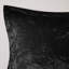 Housse de couette double / grand en velours noir - lavable à la machine, literie élégante, 2 taies décoratives, sommeil confortable-124283882-124283883