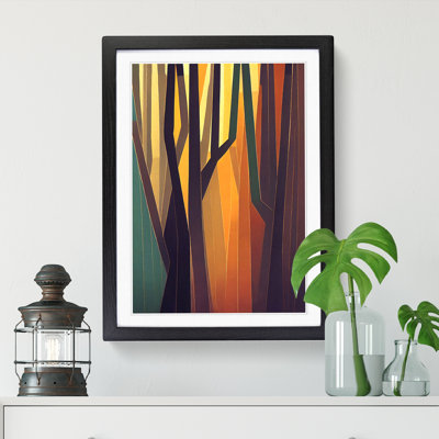 Tree Abstract Block Vol.4 - Wall Art