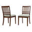 Ensemble de table de salle à manger 3 pièces, 1 table de salle à manger en bois avec 2 chaises rembourrées pour petits appartements et salles à manger-1024114183-1024114182-1024114185