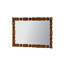 Miroir mural en bois sculpté
