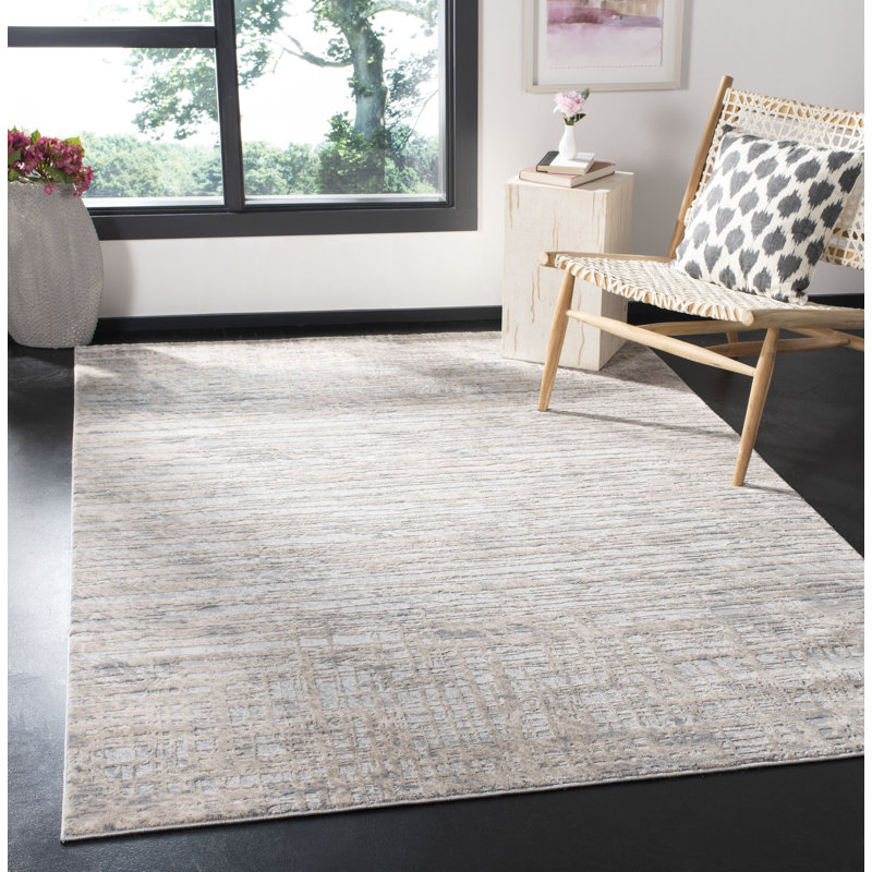 Keyra Performance Abstract Rug, Rectangle 5'3" x 7'6"