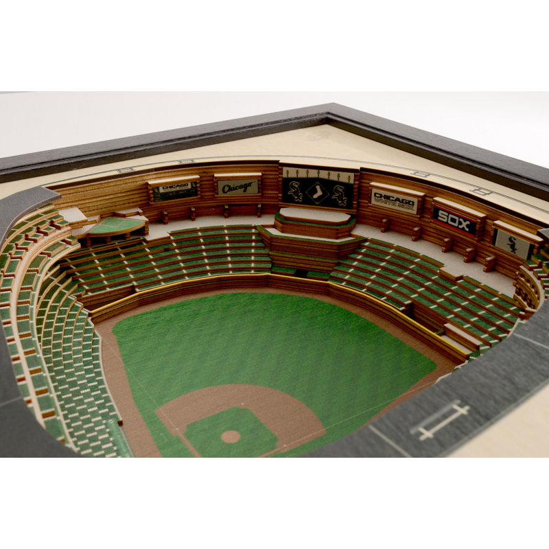 MLB 25-Layer StadiumViews 3D Wall Art, Chicago White Sox