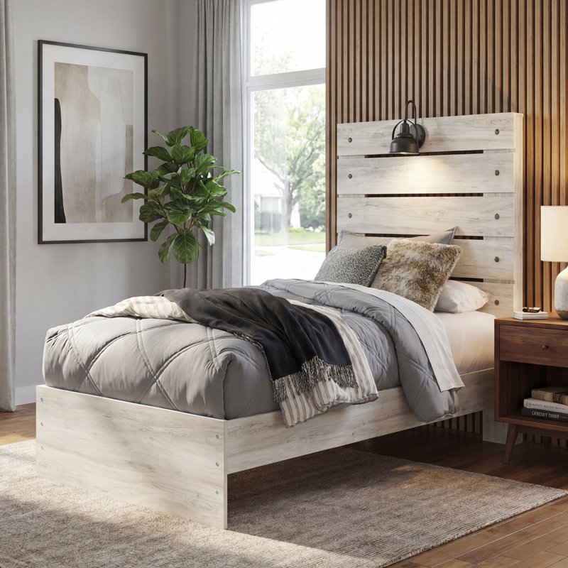 Kalayiah Slat Bed, Twin