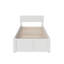 Lit plateforme Flack en bois massif avec pied de lit et gigogne-1388976400-1389049373